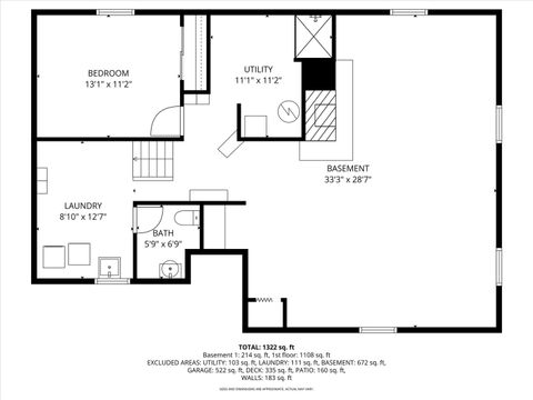 Tiny photo for 1225 Douglas Lane, Crete, IL 60417 (MLS # 12564090)
