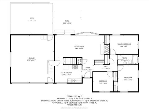 Tiny photo for 1225 Douglas Lane, Crete, IL 60417 (MLS # 12564090)