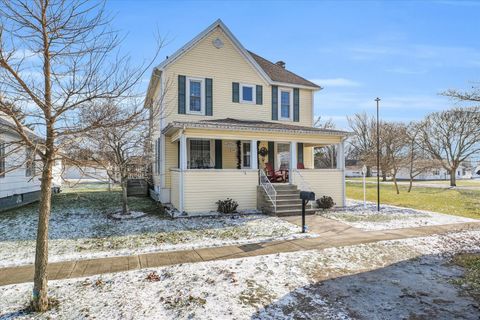 A home in Gibson City