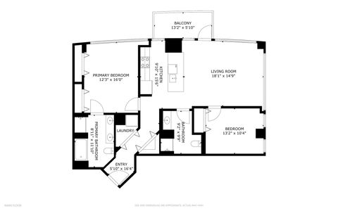 Tiny photo for 565 W Quincy Street #1306, Chicago, IL 60661 (MLS # 12378692)