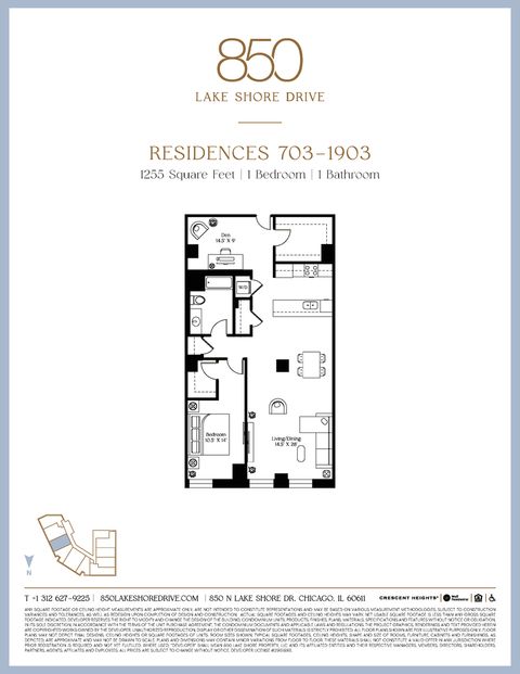 Tiny photo for 850 N Lake Shore Drive #803, Chicago, IL 60611 (MLS # 12501700)