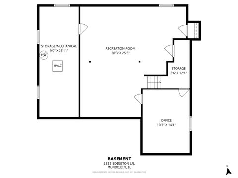 Tiny photo for 1332 Edington Lane, Mundelein, IL 60060 (MLS # 12583120)
