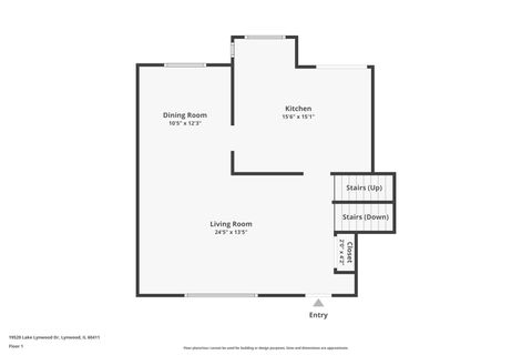 Tiny photo for 19520 LAKE LYNWOOD Drive, Lynwood, IL 60411 (MLS # 12562434)