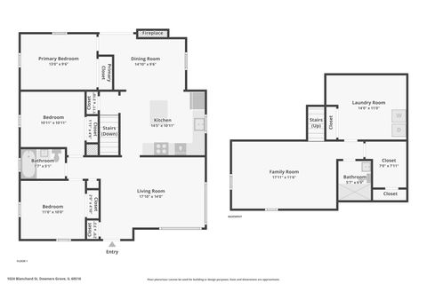 Tiny photo for 1024 Blanchard Street, Downers Grove, IL 60516 (MLS # 12503342)