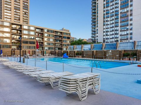 Tiny photo for 1355 N Sandburg Terrace #2201D, Chicago, IL 60610 (MLS # 12574169)