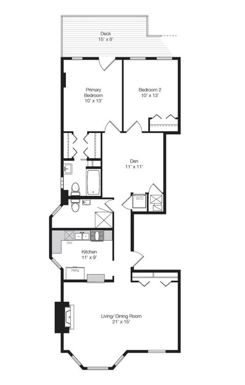 Tiny photo for 730 W Aldine Avenue #3W, Chicago, IL 60657 (MLS # 12474672)