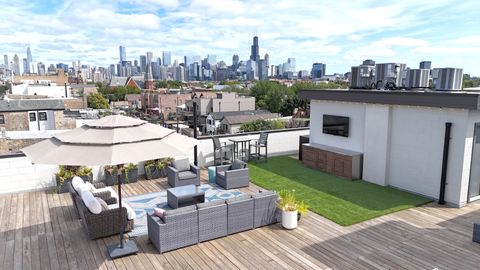 Tiny photo for 1801 W Chicago Avenue #4E, Chicago, IL 60622 (MLS # 12477661)