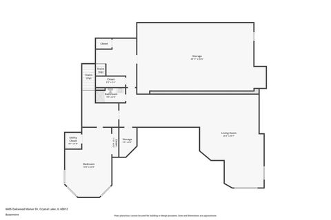 Tiny photo for 6605 Oakwood Manor Drive, Crystal Lake, IL 60012 (MLS # 12425088)