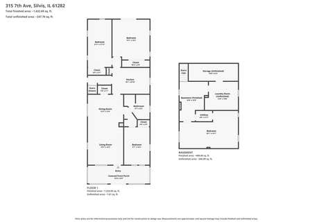 Tiny photo for 315 7th Avenue, Silvis, IL 61282 (MLS # 12725104)