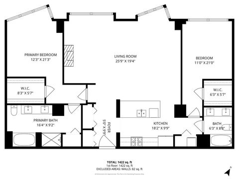 Tiny photo for 600 N Kingsbury Street #1809, Chicago, IL 60654 (MLS # 12600162)