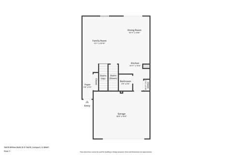Tiny photo for 16418 Willow Walk Drive #16418, Lockport, IL 60441 (MLS # 12528758)