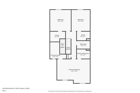 Tiny photo for 16418 Willow Walk Drive #16418, Lockport, IL 60441 (MLS # 12528758)