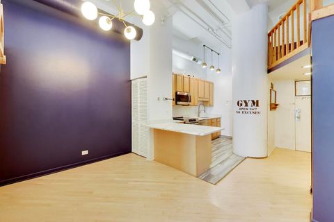 Tiny photo for 801 S WELLS Street #208, Chicago, IL 60607 (MLS # 12651176)