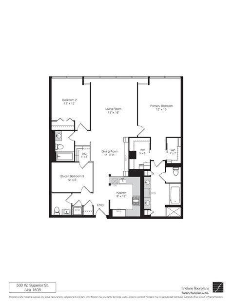 Tiny photo for 500 W Superior Street #1508, Chicago, IL 60654 (MLS # 12547565)