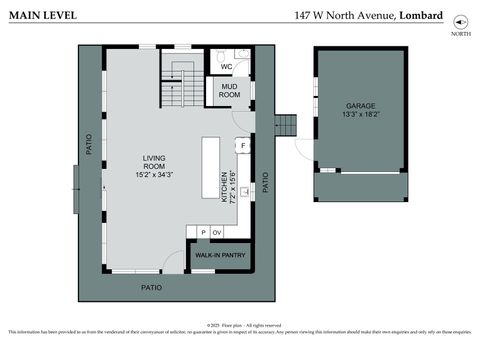 Tiny photo for 147 W North Avenue, Lombard, IL 60148 (MLS # 12514716)