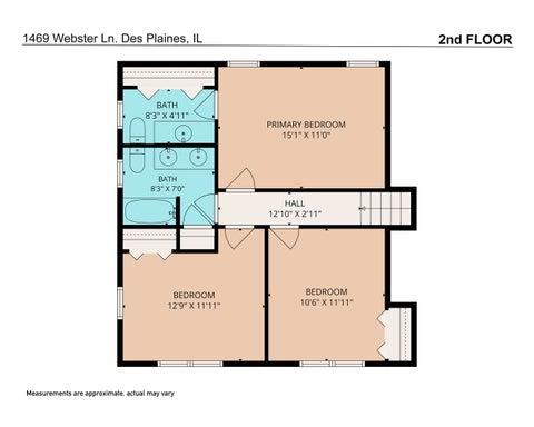 Tiny photo for 1469 Webster Lane, Des Plaines, IL 60018 (MLS # 12690090)