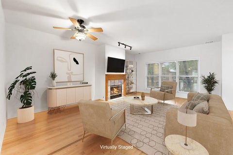 Tiny photo for 1328 W Fillmore Street #B, Chicago, IL 60607 (MLS # 12748255)