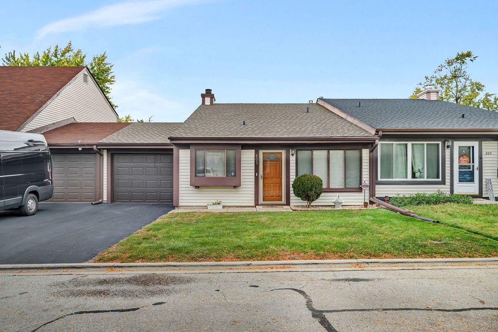 Photo for 203 W Birchwood Drive #5, Romeoville, IL 60446 (MLS # 12493051)