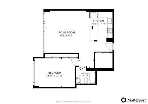 Tiny photo for 5455 N Sheridan Road #711, Chicago, IL 60640 (MLS # 12619688)