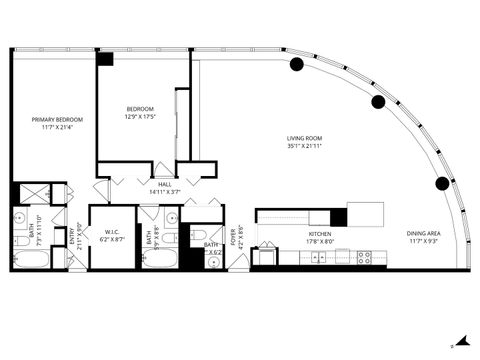 Tiny photo for 155 N HARBOR Drive #2512, Chicago, IL 60601 (MLS # 12605724)