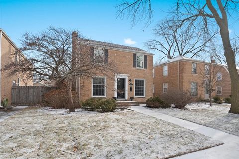 A home in Skokie