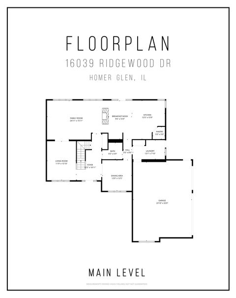 Tiny photo for 16039 S RIDGEWOOD Drive, Homer Glen, IL 60491 (MLS # 12562183)