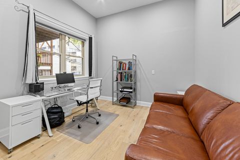 Tiny photo for 1540 N CLAREMONT Avenue #1W, Chicago, IL 60622 (MLS # 12427690)