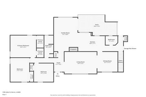 Tiny photo for 1198 Lisbon Street, Morris, IL 60450 (MLS # 12707373)