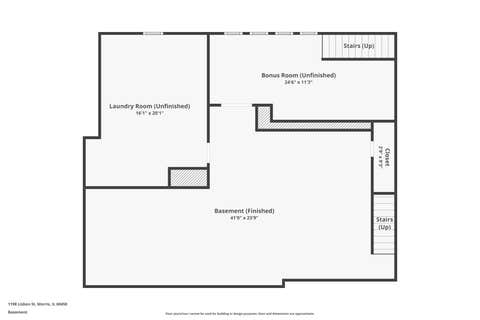 Tiny photo for 1198 Lisbon Street, Morris, IL 60450 (MLS # 12707373)