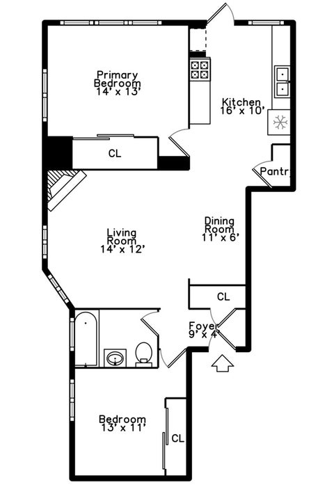 Tiny photo for 810 W Lakeside Place #107, Chicago, IL 60640 (MLS # 12753511)