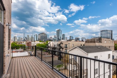 Tiny photo for 1347 W Grand Avenue #4S, Chicago, IL 60642 (MLS # 12646777)