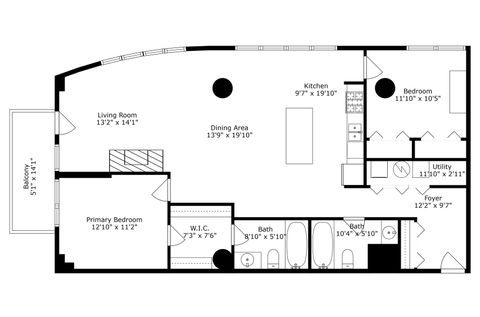Tiny photo for 1601 W SCHOOL Street #302, Chicago, IL 60657 (MLS # 12432467)