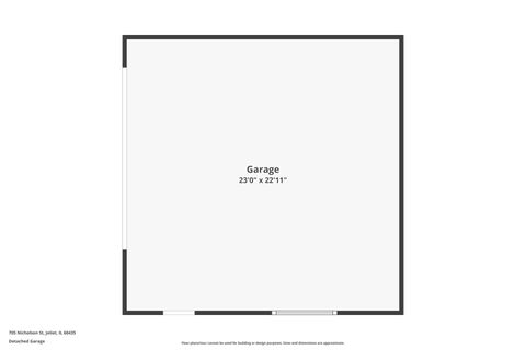 Tiny photo for 705 Nicholson Street, Joliet, IL 60435 (MLS # 12542525)