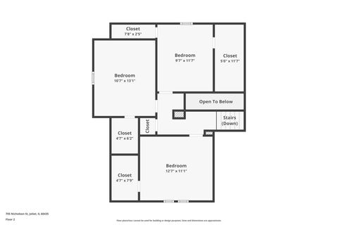 Tiny photo for 705 Nicholson Street, Joliet, IL 60435 (MLS # 12542525)