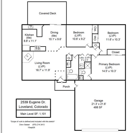 Tiny photo for 2539 Eugene Drive, Loveland, CO 80537 (MLS # 12768016)