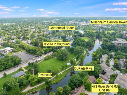 Tiny photo for 471 RIVER BEND Road #107, Naperville, IL 60540 (MLS # 12463771)