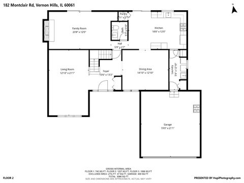 Tiny photo for 182 Montclair Road, Vernon Hills, IL 60061 (MLS # 12626419)