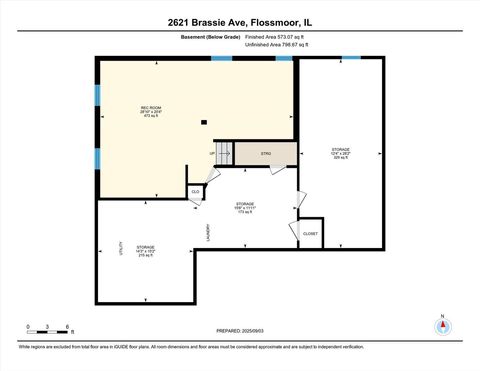 Tiny photo for 2621 Brassie Avenue, Flossmoor, IL 60422 (MLS # 12453515)