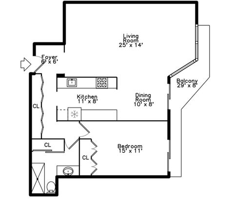 Tiny photo for 4170 N Marine Drive #17D, Chicago, IL 60613 (MLS # 12443394)