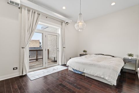 Tiny photo for 636 N Racine Avenue #4S, Chicago, IL 60642 (MLS # 12519834)