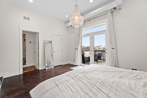 Tiny photo for 636 N Racine Avenue #4S, Chicago, IL 60642 (MLS # 12519834)