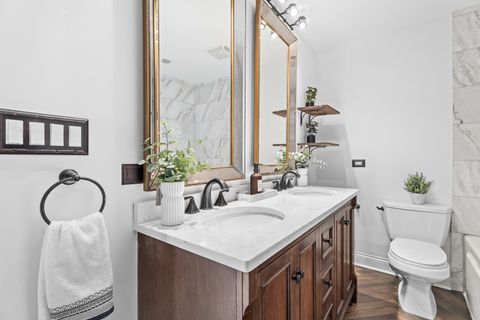 Tiny photo for 636 N Racine Avenue #4S, Chicago, IL 60642 (MLS # 12519834)