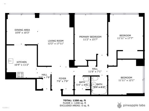 Tiny photo for 4800 S Lake Park Avenue #2301A, Chicago, IL 60615 (MLS # 12466787)