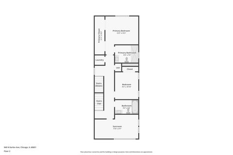 Tiny photo for 942 N Harding Avenue, Chicago, IL 60651 (MLS # 12484255)