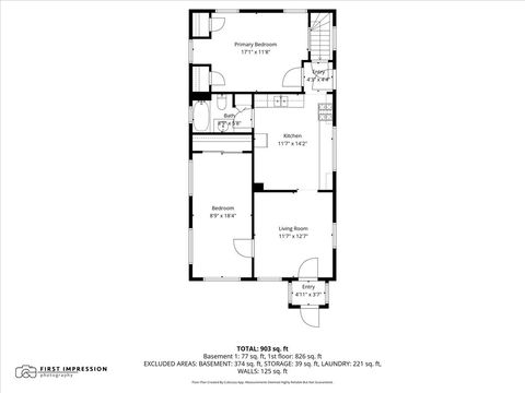 Tiny photo for 611 Pierce Street, Aurora, IL 60505 (MLS # 12581546)