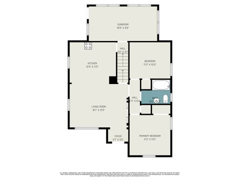Tiny photo for 16910 Lincoln Street, Hazel Crest, IL 60429 (MLS # 12491309)