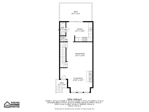 Tiny photo for 834 W Village Court, Chicago, IL 60608 (MLS # 12486015)