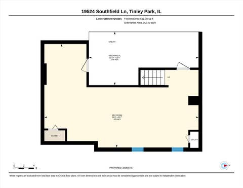Tiny photo for 19524 Southfield Lane, Tinley Park, IL 60487 (MLS # 12706242)