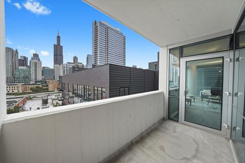 Tiny photo for 125 S Green Street #806A, Chicago, IL 60607 (MLS # 12495352)