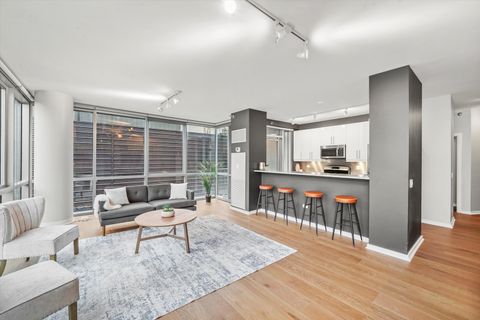 Tiny photo for 125 S Green Street #806A, Chicago, IL 60607 (MLS # 12495352)